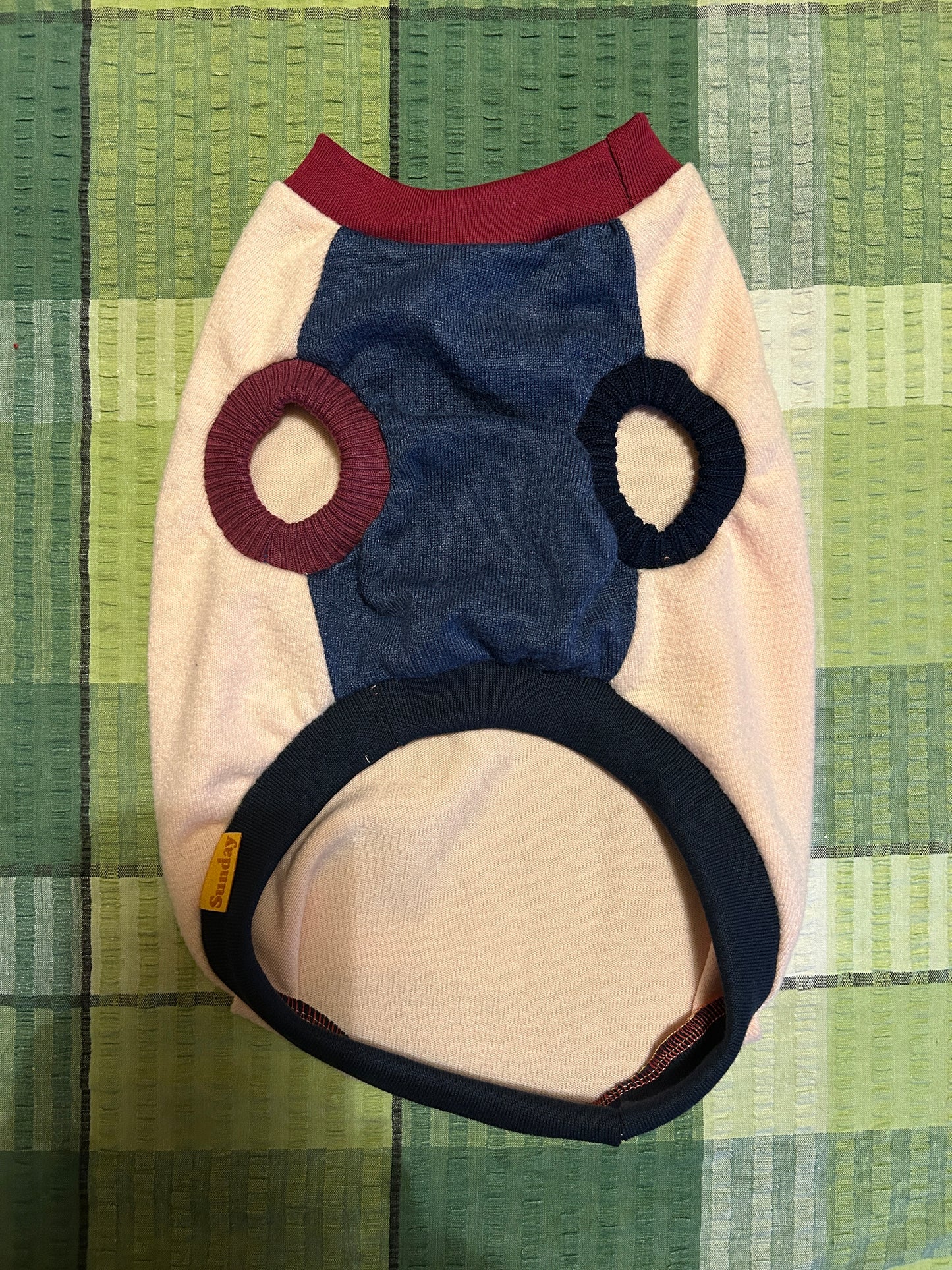 Size M, Patchwork - Pretty in Pink and Blue