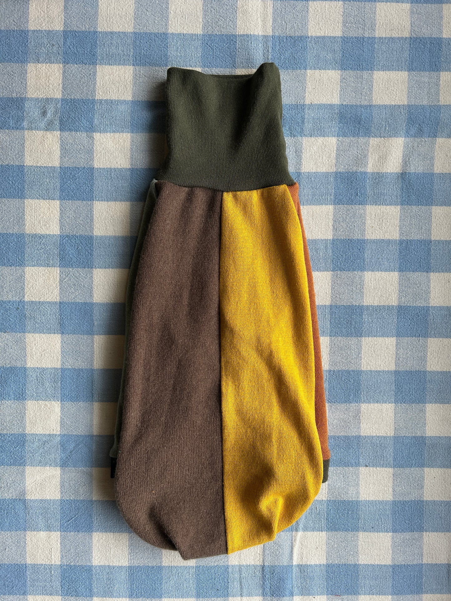 Size XS, Sighthound Patchwork - Mushroom