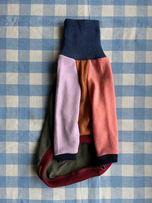 Size XS, Sighthound Patchwork - Twilight