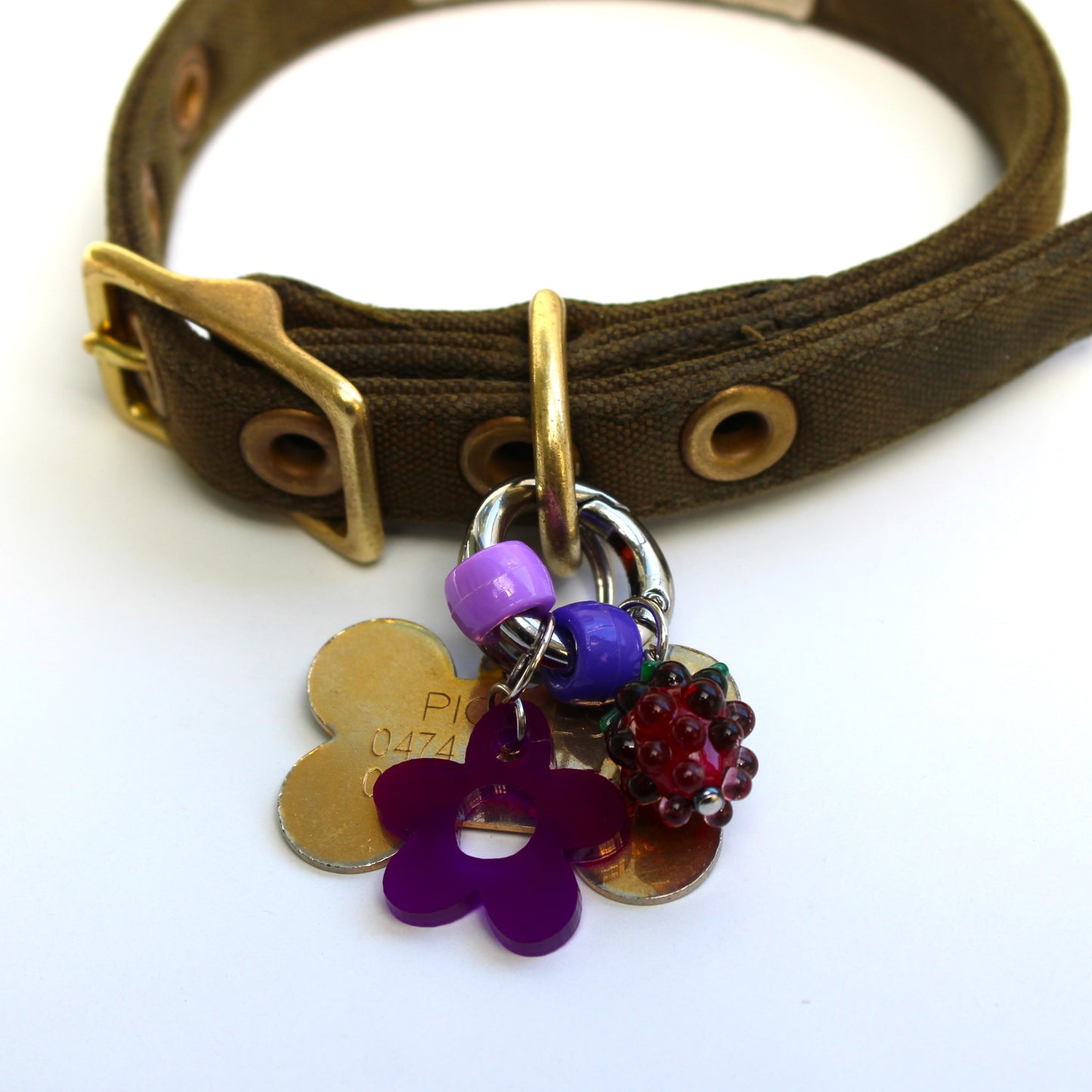 Pet Collar Charm - Grapes