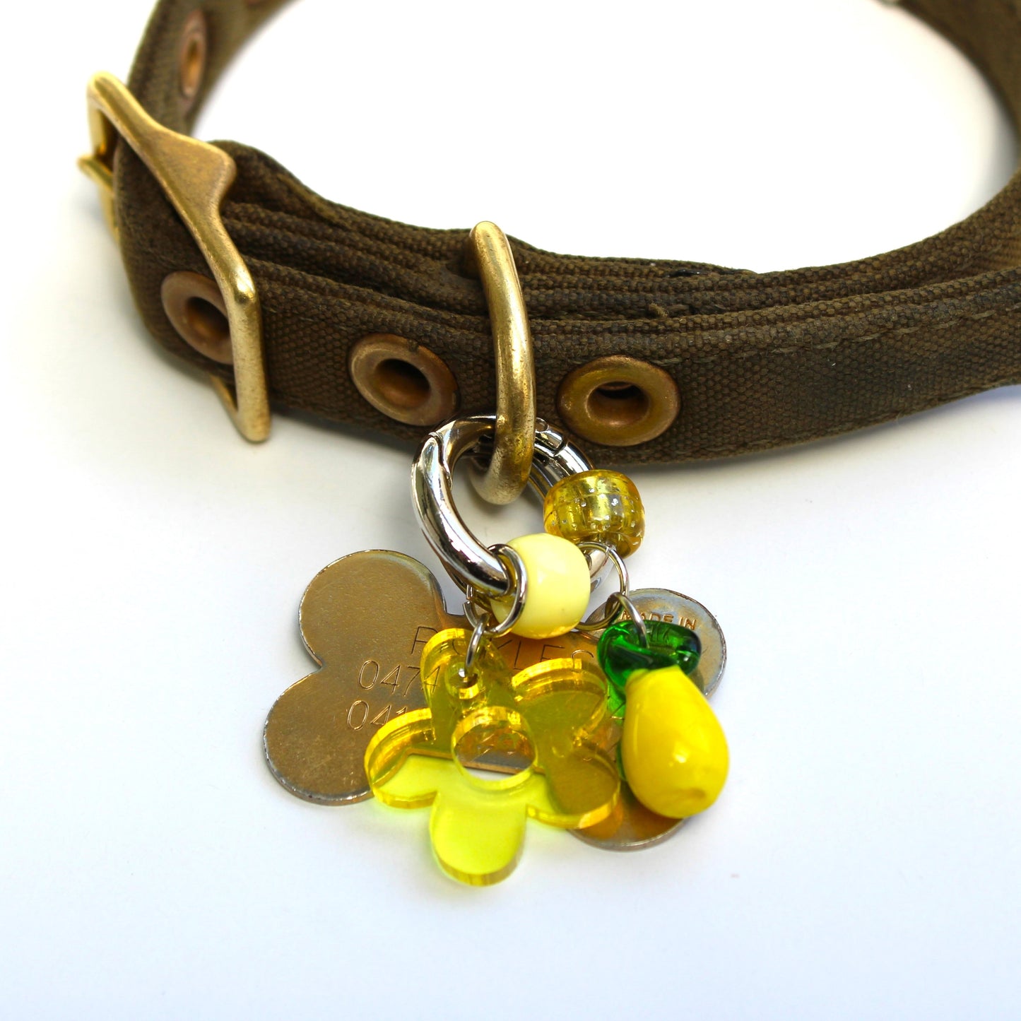 Pet Collar Charm - Lemon