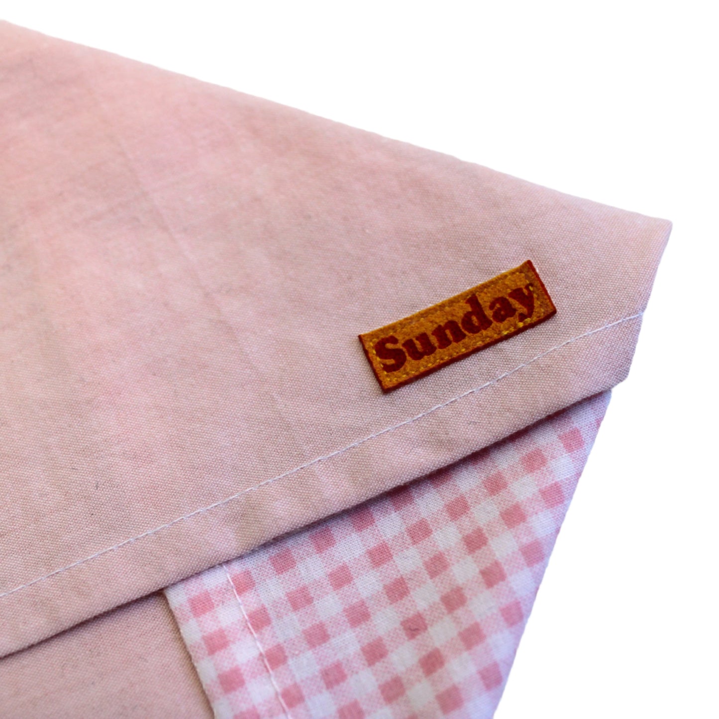 Bandana - Pink Gingham Patchwork